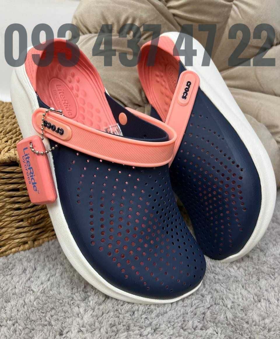 Хіт Літа сабо Crocs Literide, жіночі Крокси лайтрайд встигніть купити