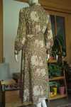 sukienka midi szmizjerka H&M William Morris w kwiaty secesyjna retro