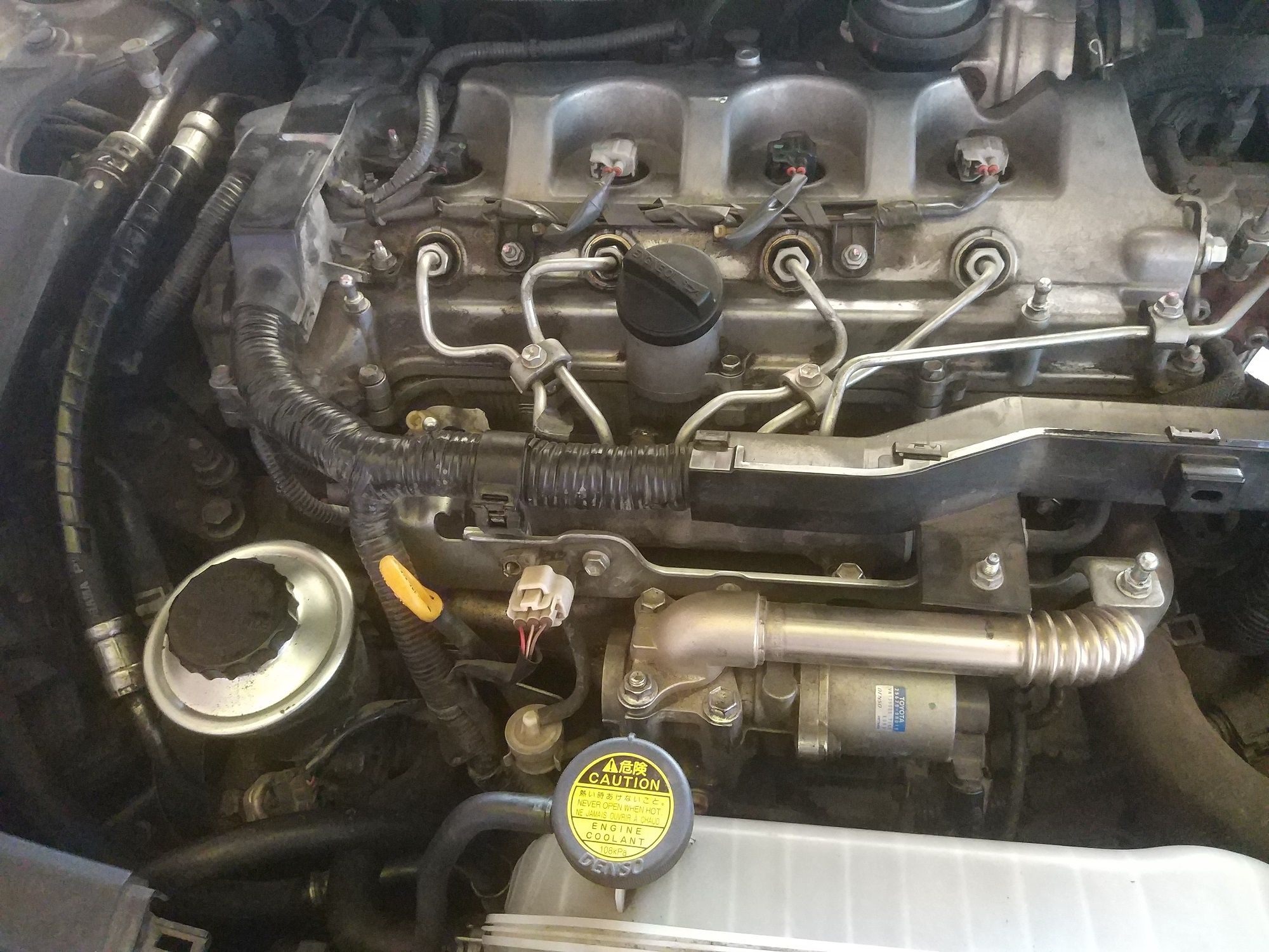 Silnik kpl D4d T25 Rav4 150KM 170tys 2ad