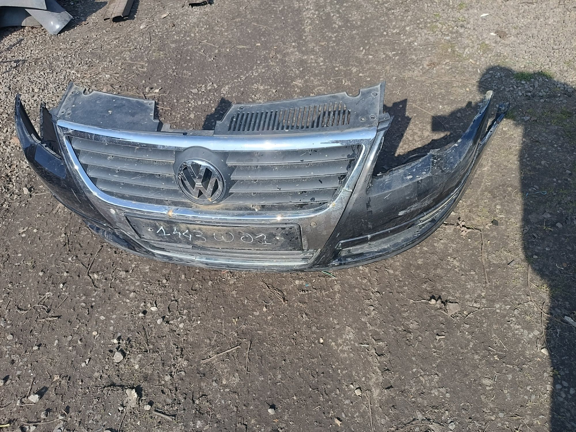 Zderzak przód VW passat B6 lc9x pdc halogeny grill komplet