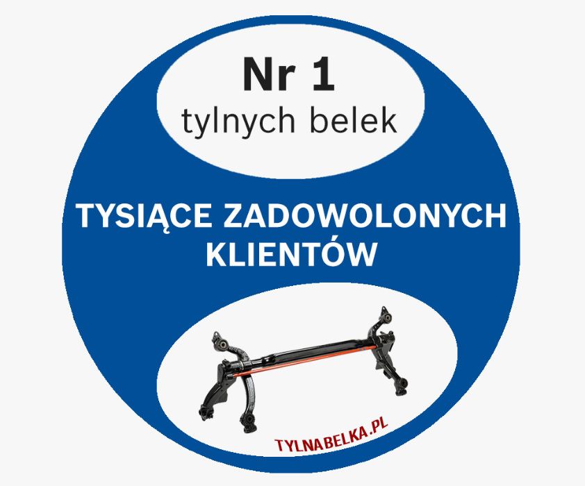 Tylna belka skrętna oś do Citroen Xsara Picasso - 3 lata gwarancji