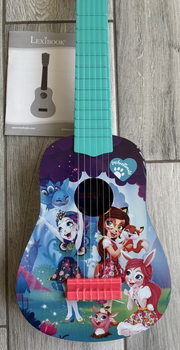 Gitara Lexibook  Enchantimals 53 cm + mini przewodnik
