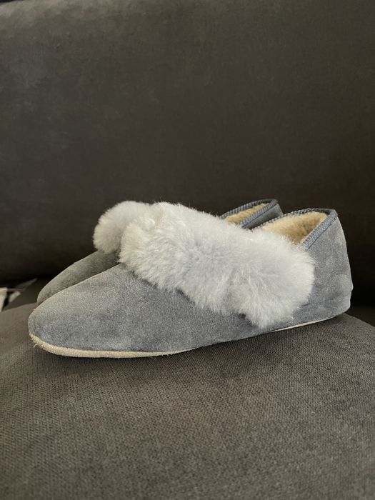 Женские замшевые домашние тапочки Morlands  р. 37