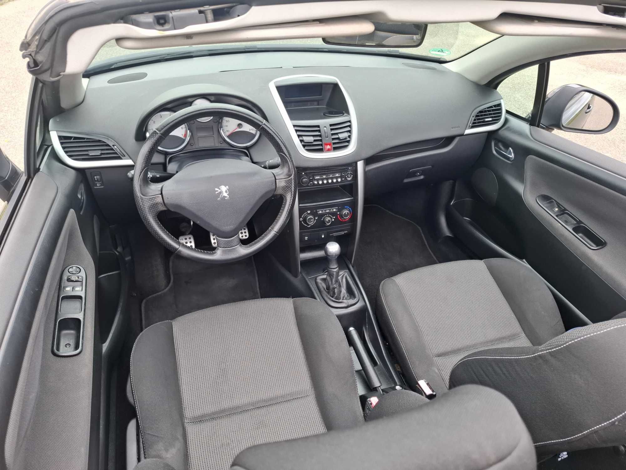 Peugeot 207CC Lift 1.6 Benzyna 2010r Cabrio Klima Alu