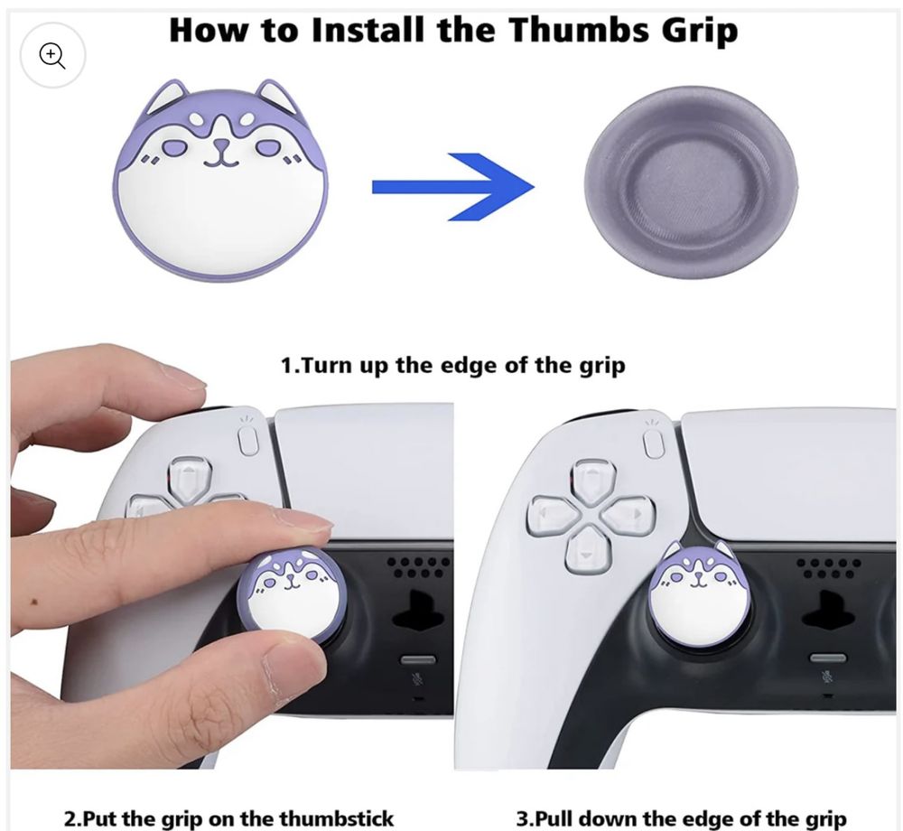 Thumb grips PLAY VITAL