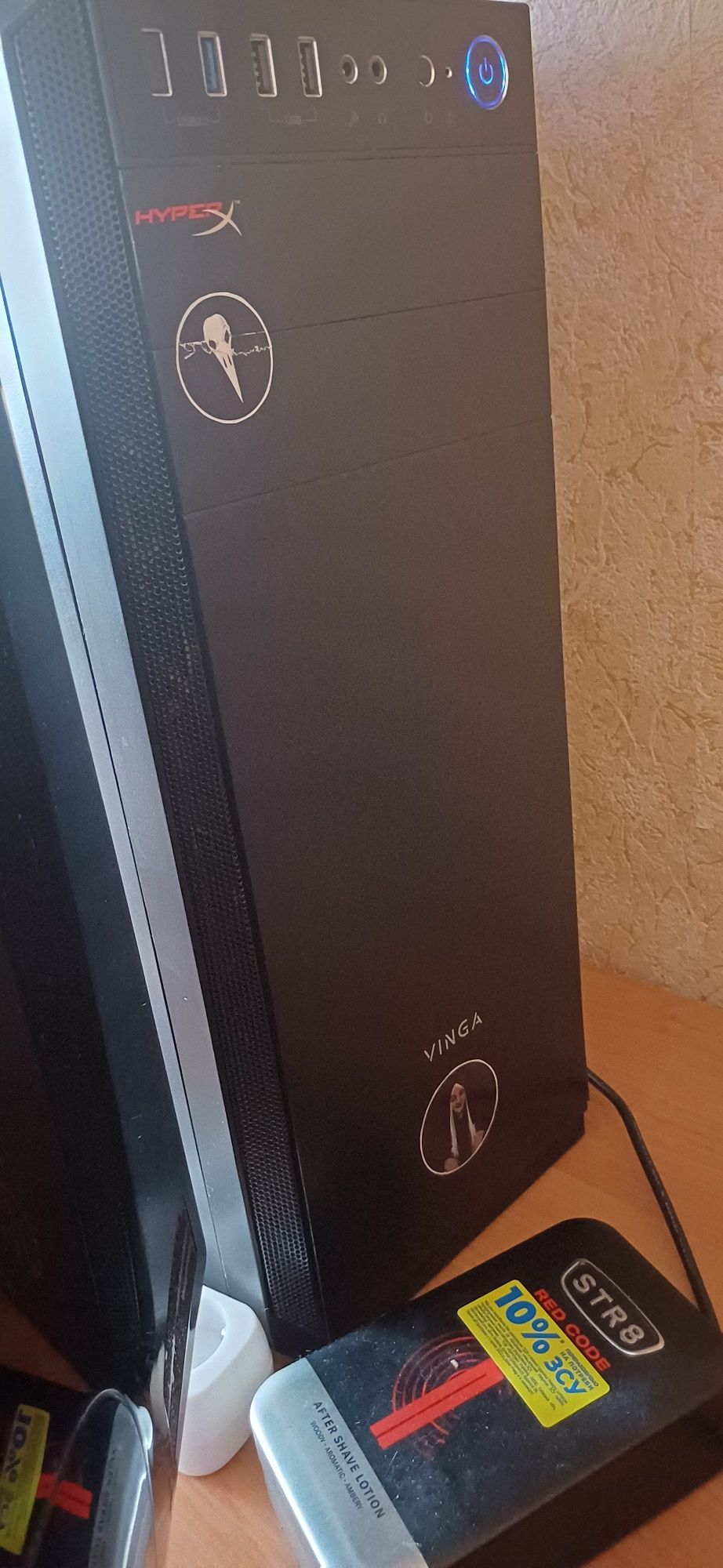ПК та монітор 1050ti intel i-5 7500