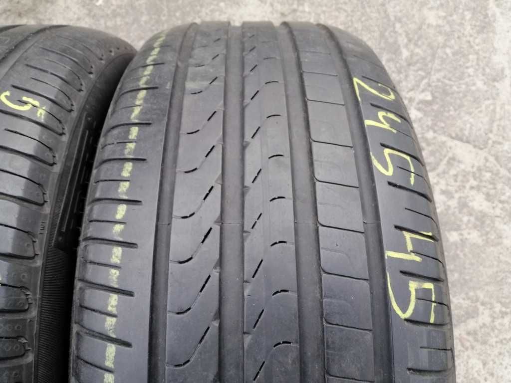 Рік: 2021 - Pirelli Cinturato P7 245/45R18 100Y шини бу літо 2 штуки