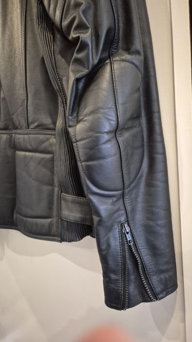 Casaco cabedal motard