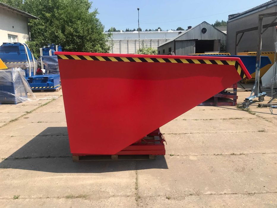 NTK HD 2500L Koleba Samowyładowcza-Złom, Wióry, Ziemia,Węgiel KONTENER