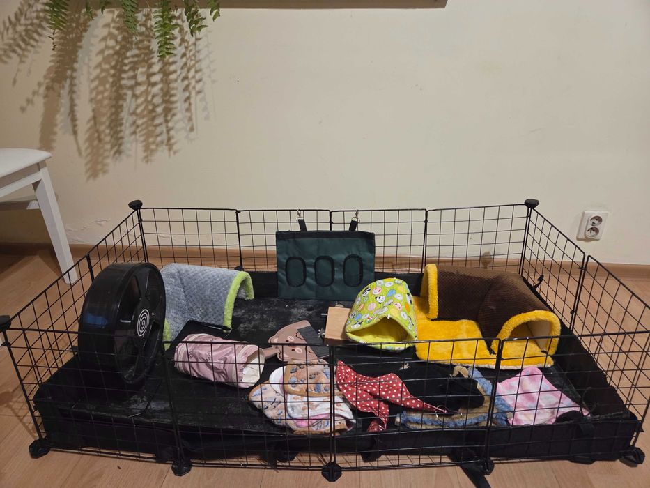 Wybieg zagroda i akcesoria dla Świnki, królika,