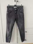 Jeansy rurki damskie 42