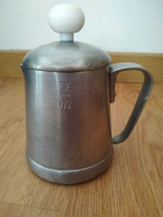 Cafeteira em ferro fundido