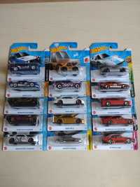 Hot Wheels zestaw Porsche Nissan Audi Honda Datsun BMW Mazda Mercedes