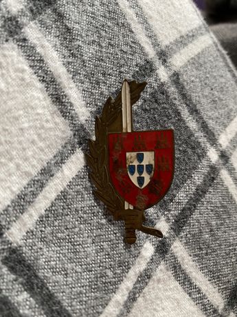 Emblema dos comandos portugueses de boina pin alfinete pins militar