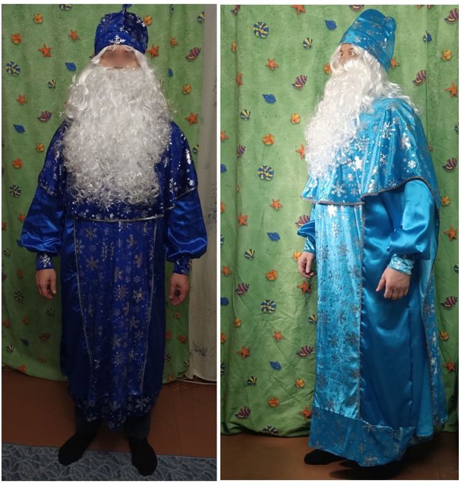 Костюм Діда Деда Мороза Снігуроньки Миколая Снегурочки Дід Дед Мороз