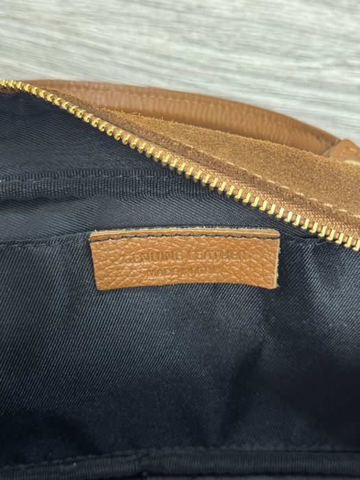 Сумка маленька натуральний замш