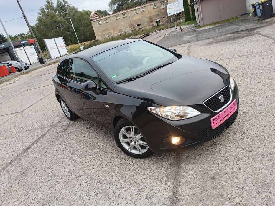 Seat Ibiza 6j 1.6 105KM Mpi,Sport,Klima,Alu,Tempomat 2009r z Niemiec