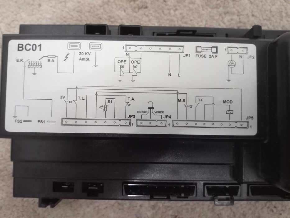 Placa electrónica para caldeira Beretta