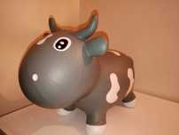 Vaca de saltar para bebé Kidzzfarm Junior