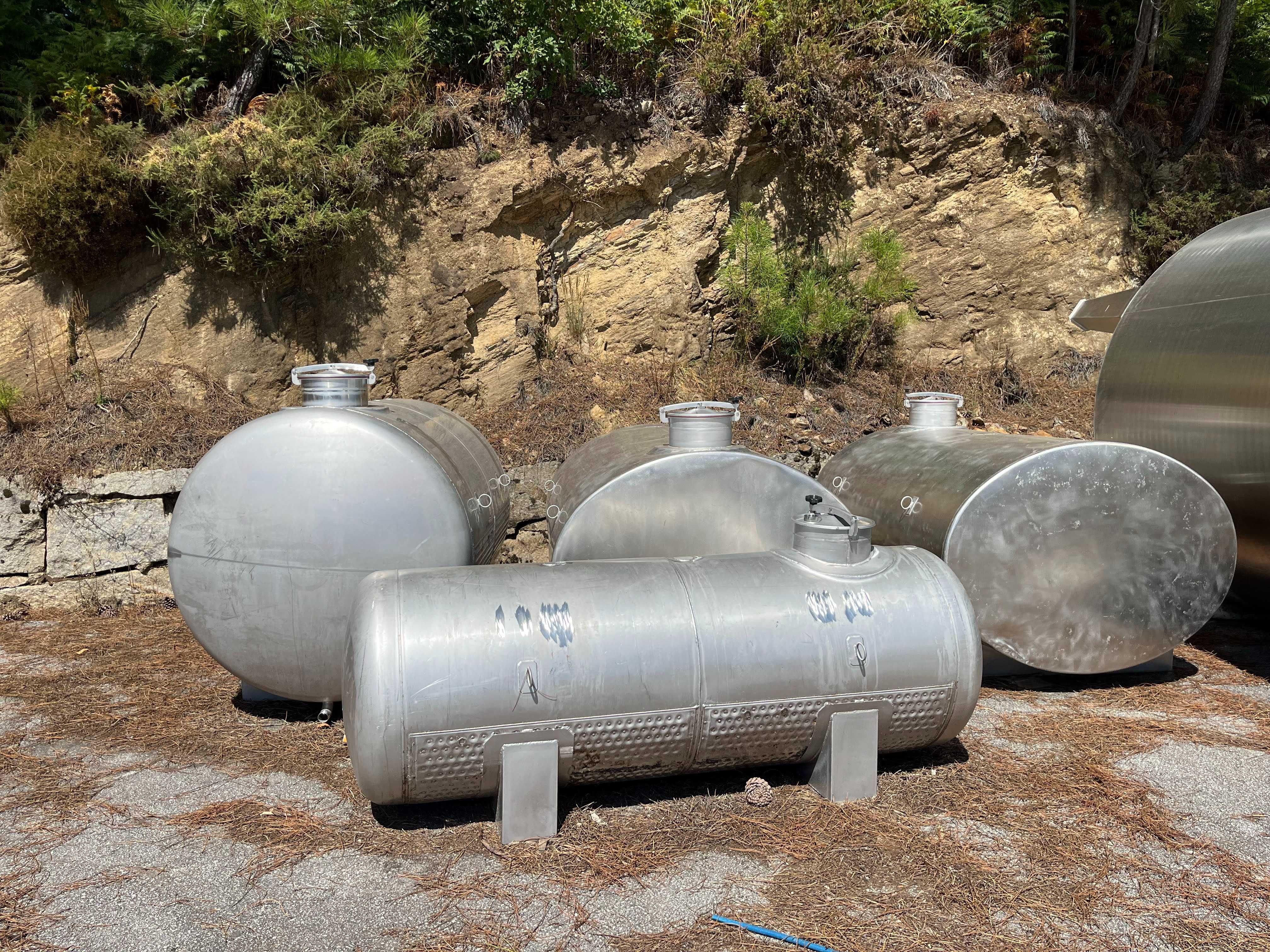 Depósito Inox / Cubas de Fermentação / Depósitos de Fibra e Transporte