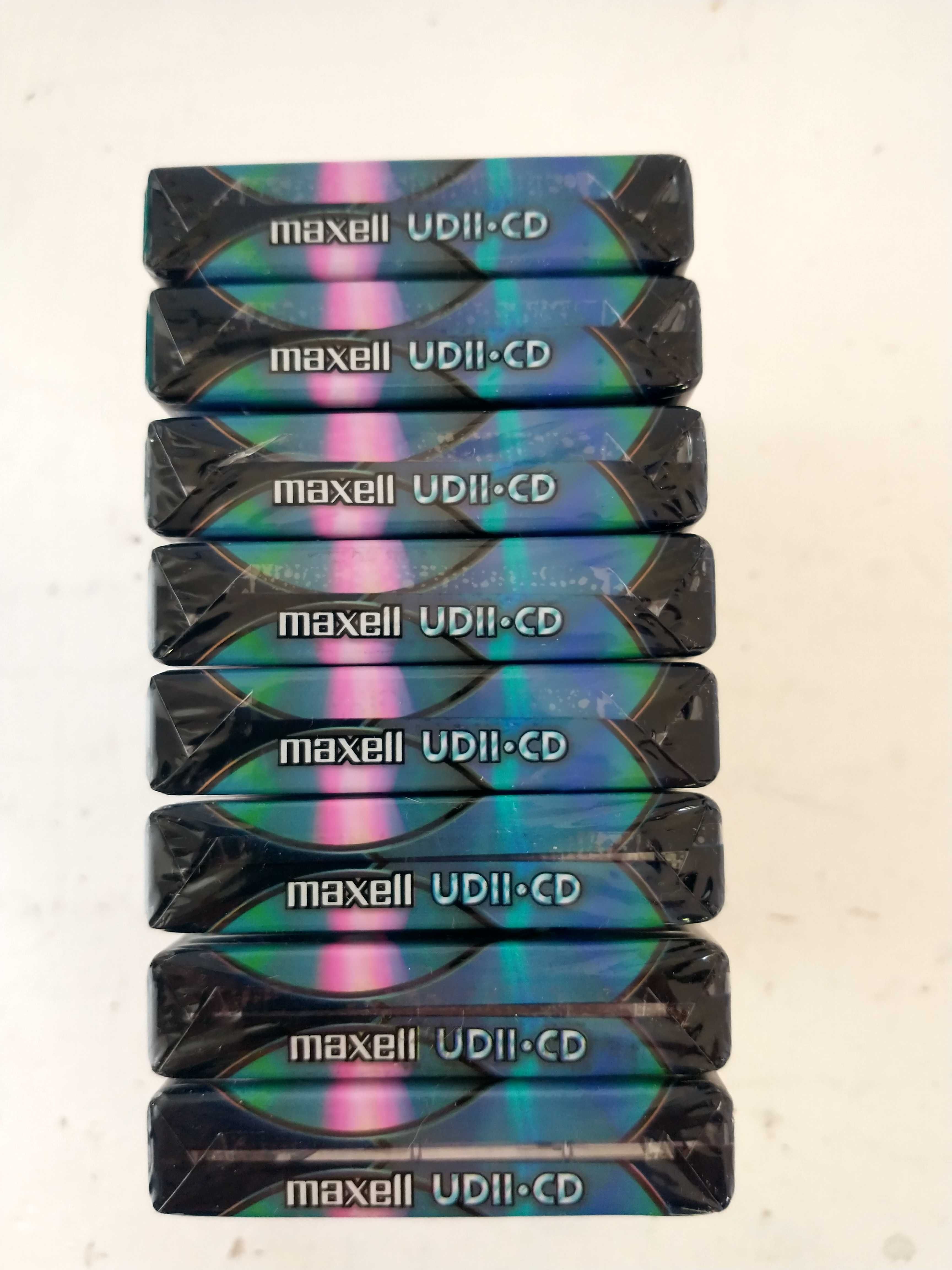 Kasety Maxell UD II CD Chrome 90, 74, 60 ( 8 sztuk )