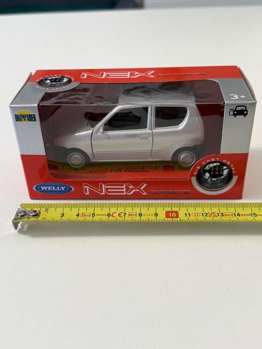 Model Fiat Seicento Welly 1:34 nie Maisto nie Bburago nie Solido 1/43