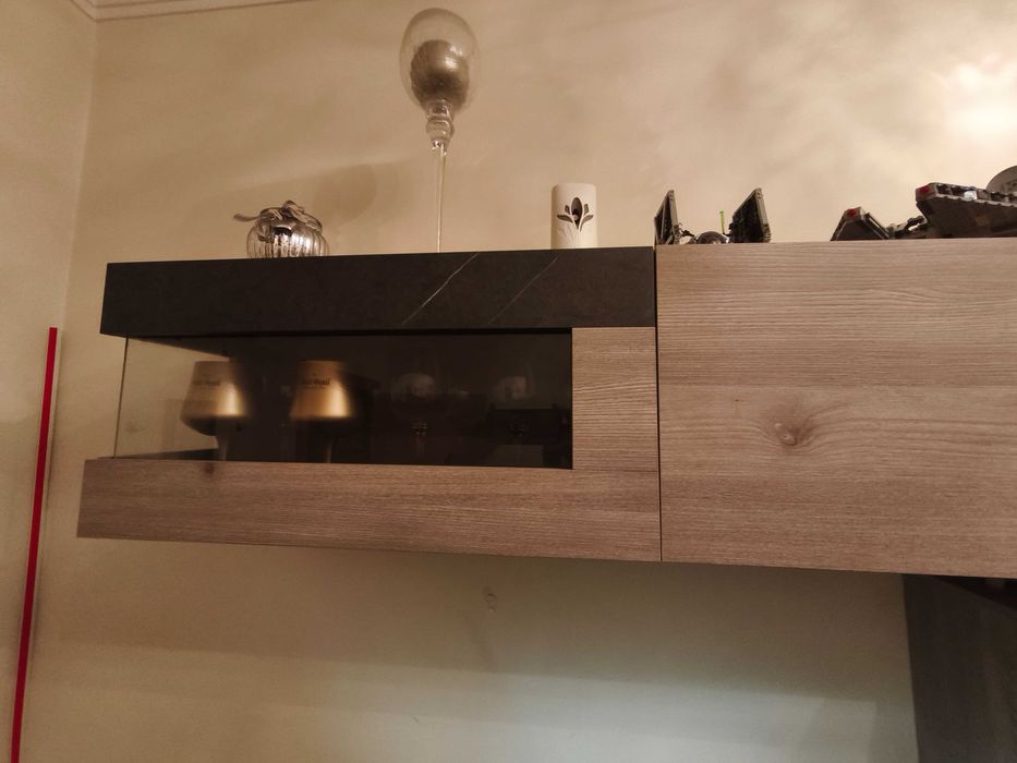 Mobiliário de sala de jantar mais mais módulo TV