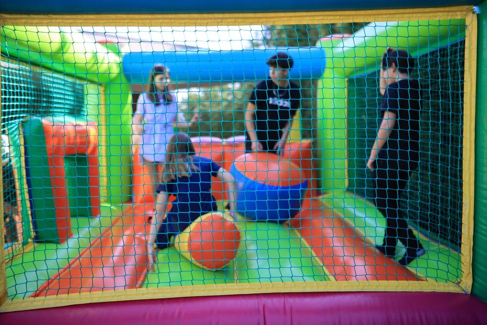 Insuflável lona profissional - usado - venda