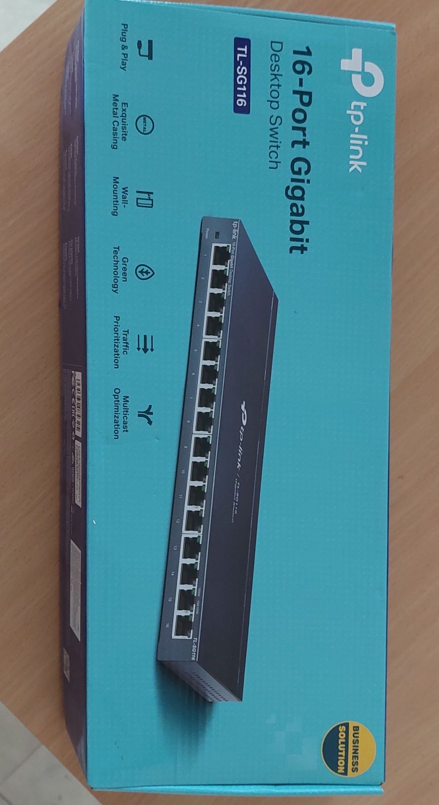 Комутатор локальної мережі TP-Link
Коммутатор локальної мережі (Switch