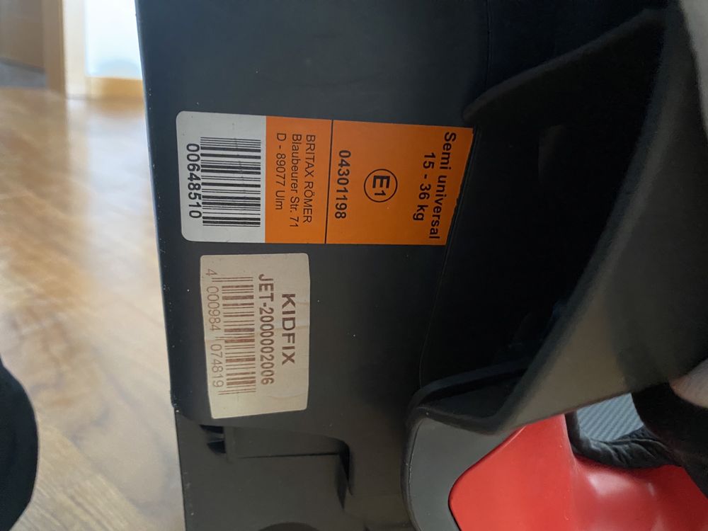 Cadeira carro isofix britax 15-36kg