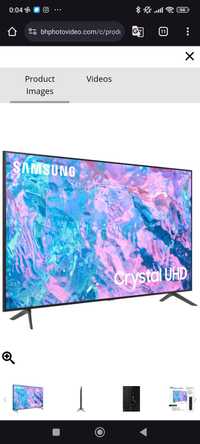 TV led Samsung nova na cx cu7000 43 pol