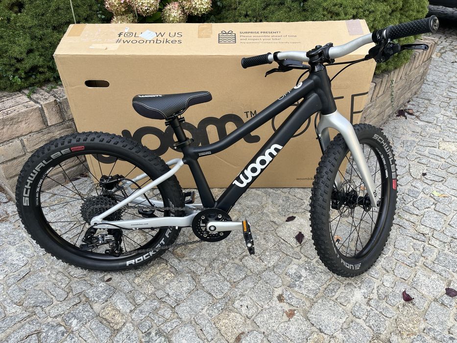Rower Woom OFF 4 koła 20 cali, dzieciecy, jak nowy