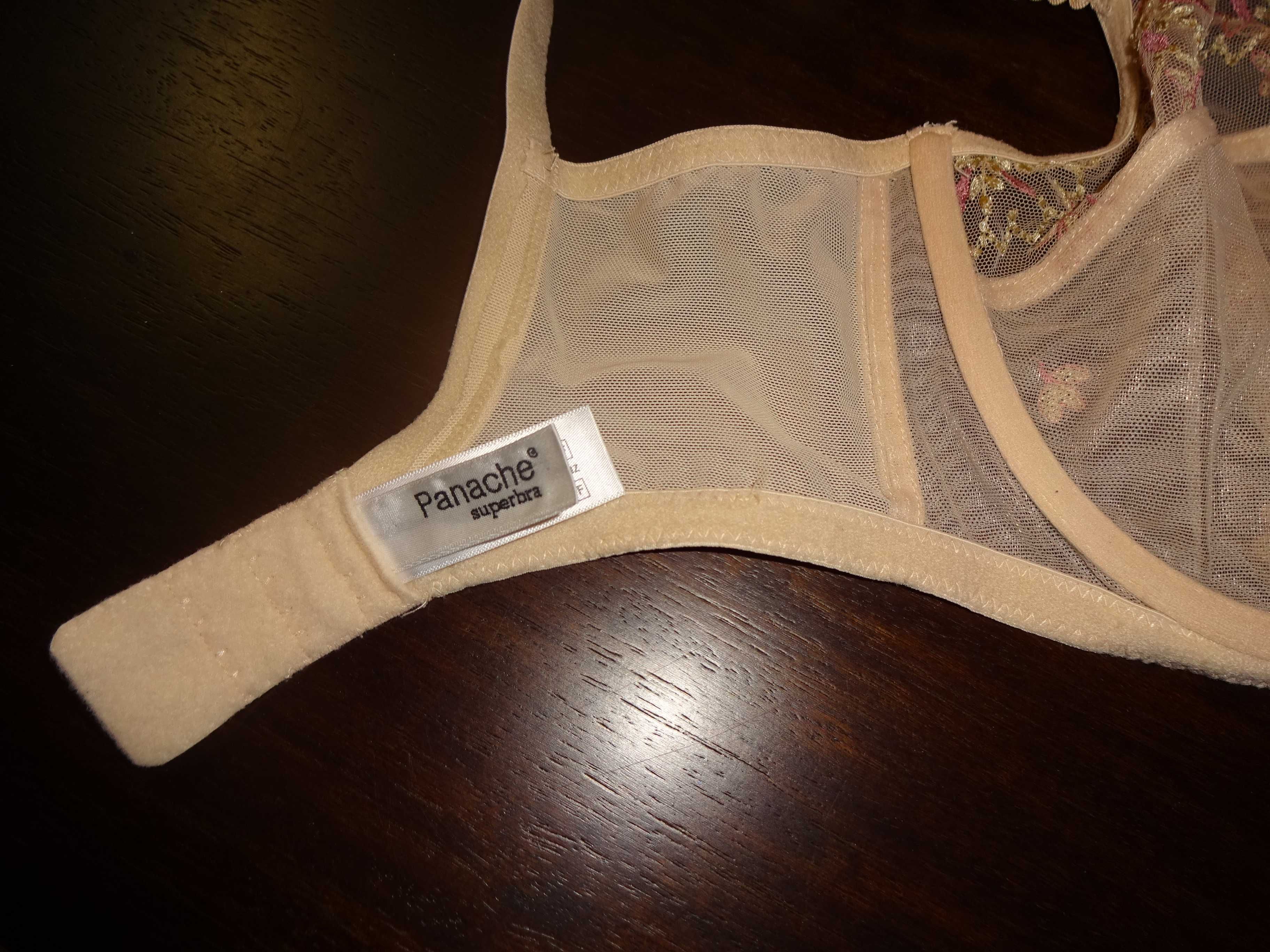 PANACHE Superbra ARIZA 5051 biustonosz koronkowy z fiszbinami 75FF