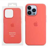 Apple iPhone 13 Pro etui silikonowe MM2E3ZM/A - pomelo (Pink Pomelo)