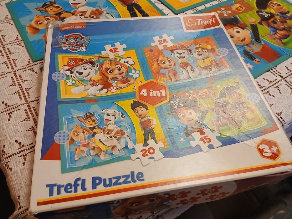 Zestaw puzzli dla dzieci od 2 lat