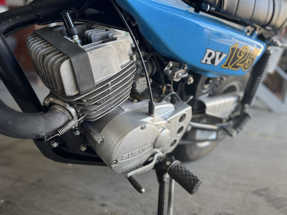 Suzuki RV 125 Restaurada de 1978
