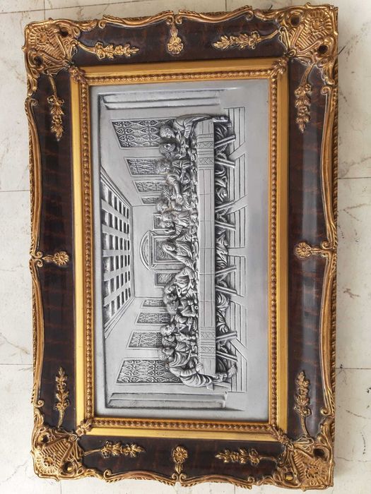 Escultura Ceia de Cristo