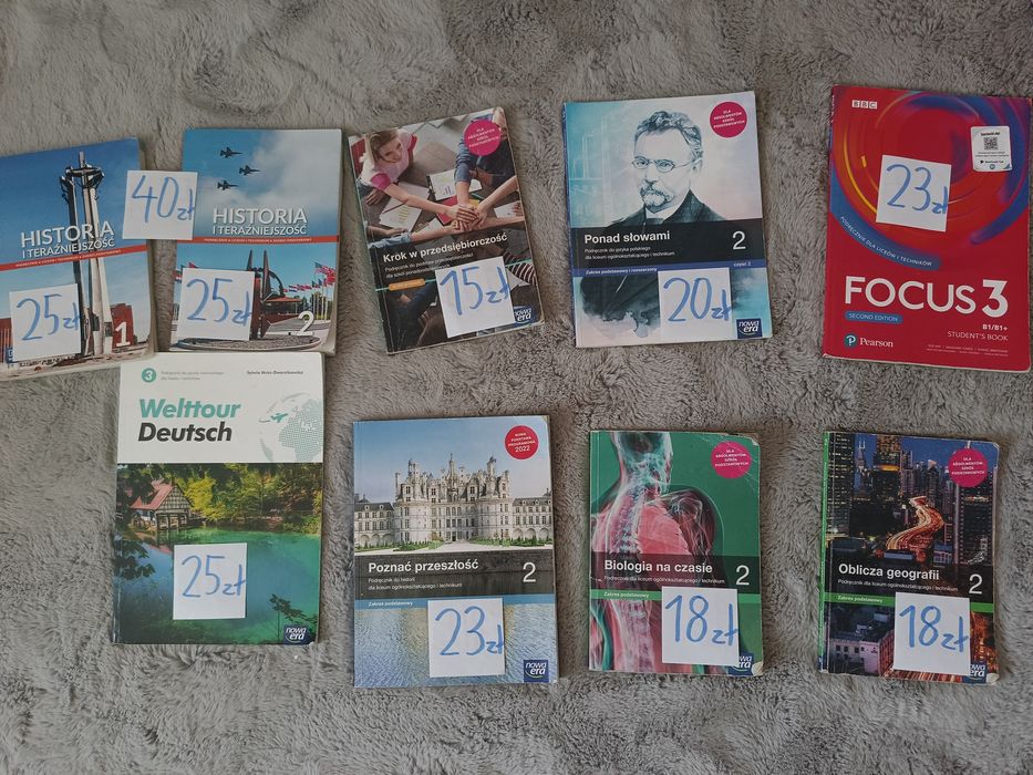 Podręczniki/ książki do klas 1-3