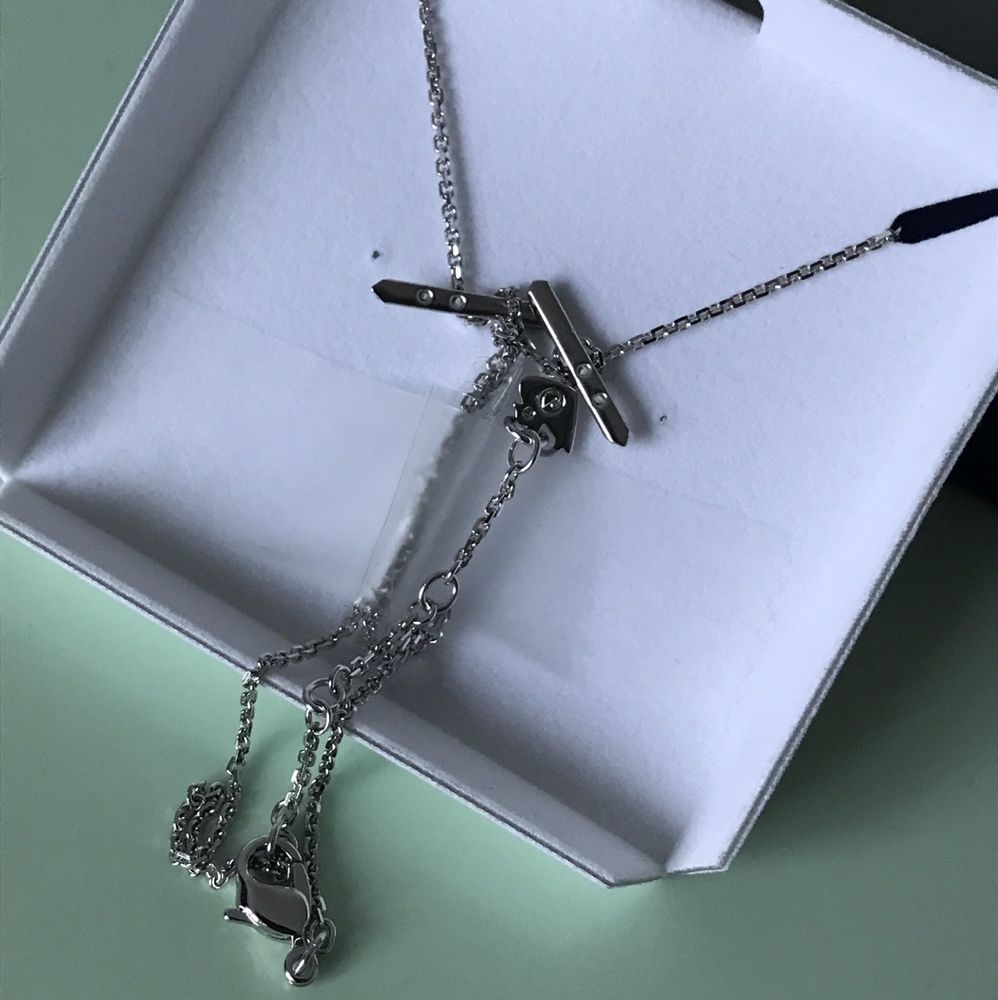 Swarovski Alana Heart Pendant naszyjnik wisiorek serce kryształy