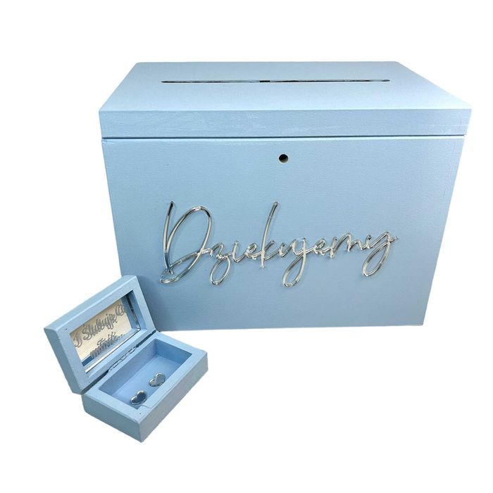 Zestaw Ślubny błękitny