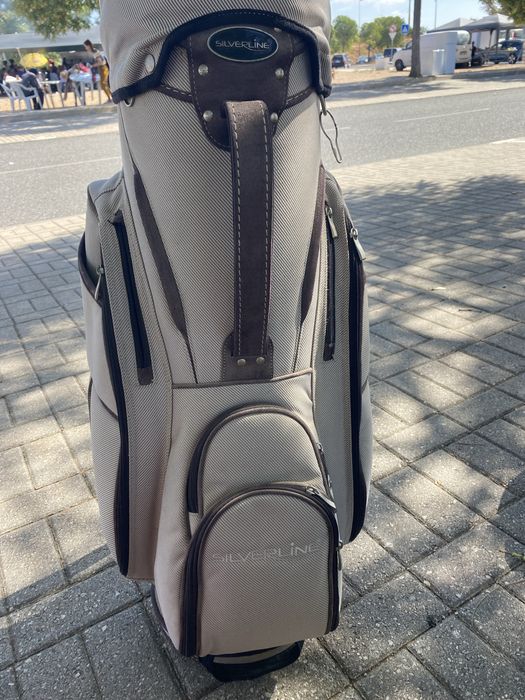 Saco de golfe da silverline como novo