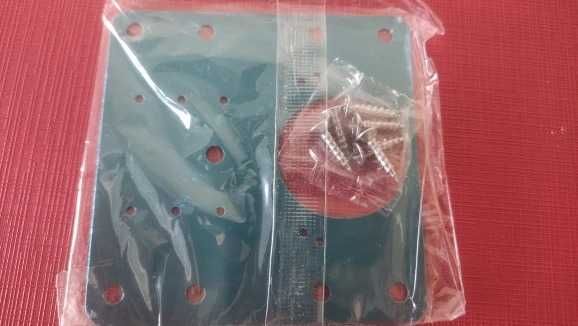 Ремонтная пластина для петель мебели, универсальная, 9*9 см