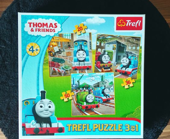 Puzzle Tomek i Przyjaciele 3w1