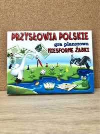 Gra planszowa niesforne żabki.