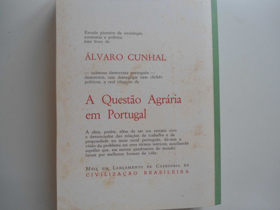 A Questão Agrária em Portugal por Álvaro Cunhal