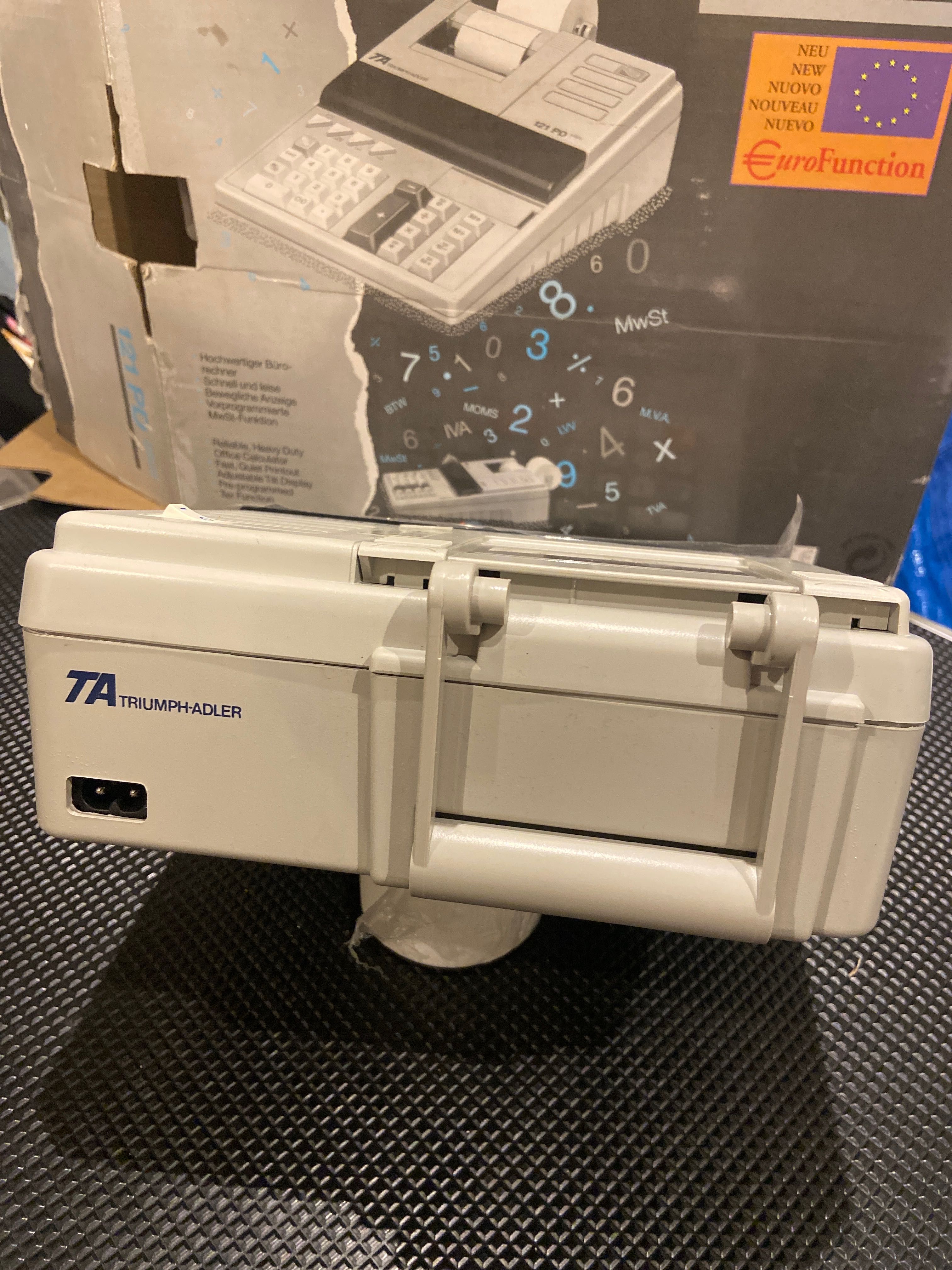 Kalkulator z drukarką TRIUMPH-ADLER 121PD plus