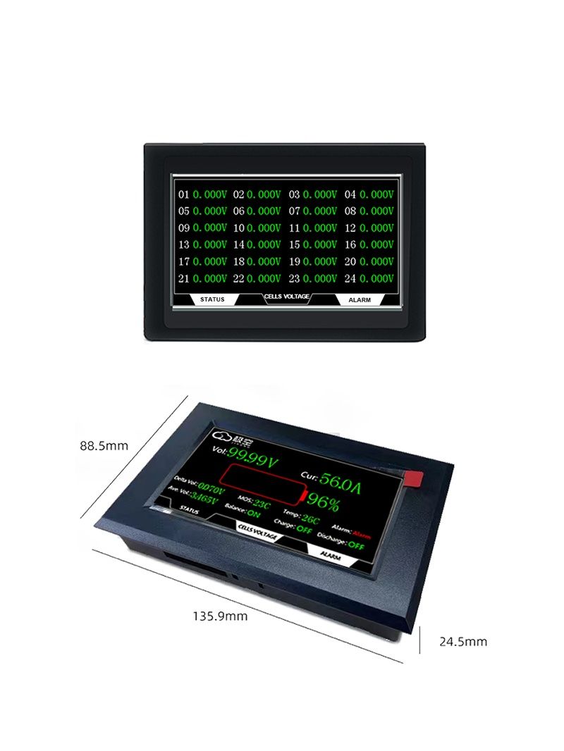 Дисплей сенсорный 4,3 BMS Jikong