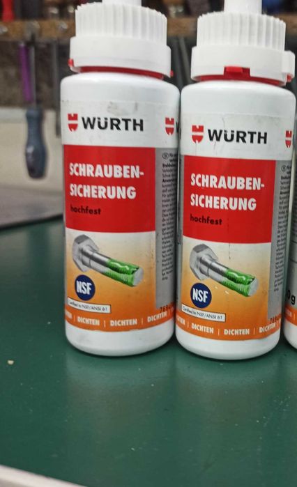 Wurth uszczelniacz, klej do gwintów - Mocny - 45ml (50g)