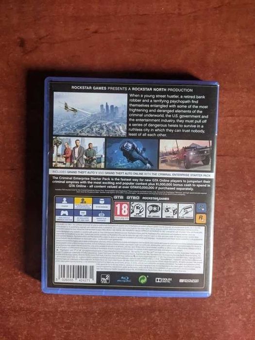 Grand Theft Auto V para PS4