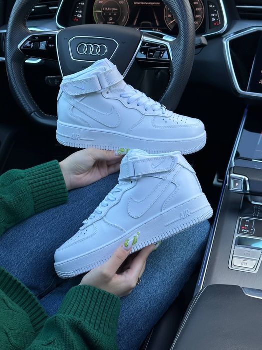 БЕЗКОШТОВНА ДОСТАВКА‼️Кросівки Nike Air Force 1 (Білі),еір форс,nike.